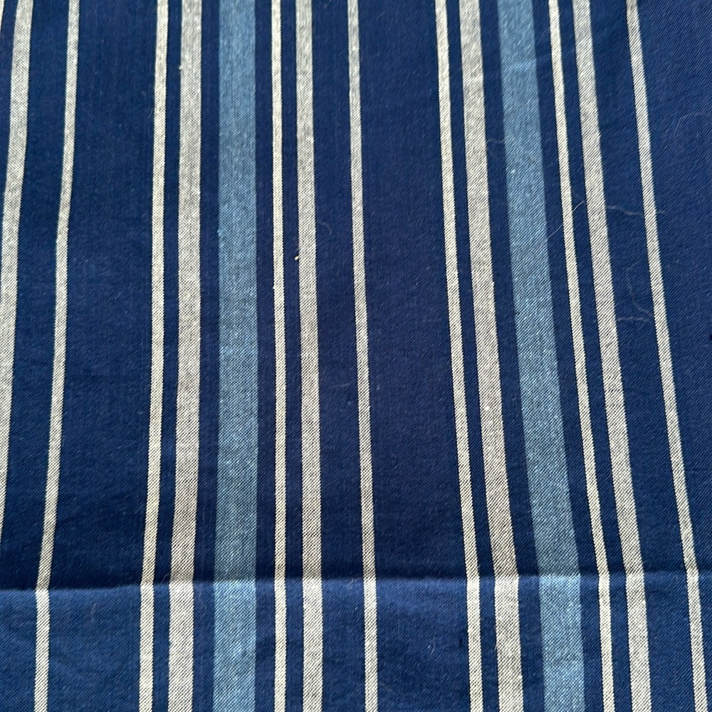 Blue stripped curtains 💙💙💙